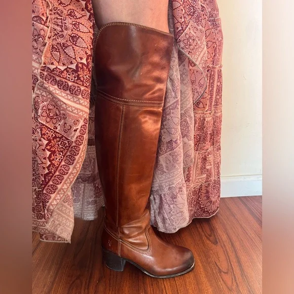 Frye Shoes Frye Kendall Tall Leather Boots Poshmark